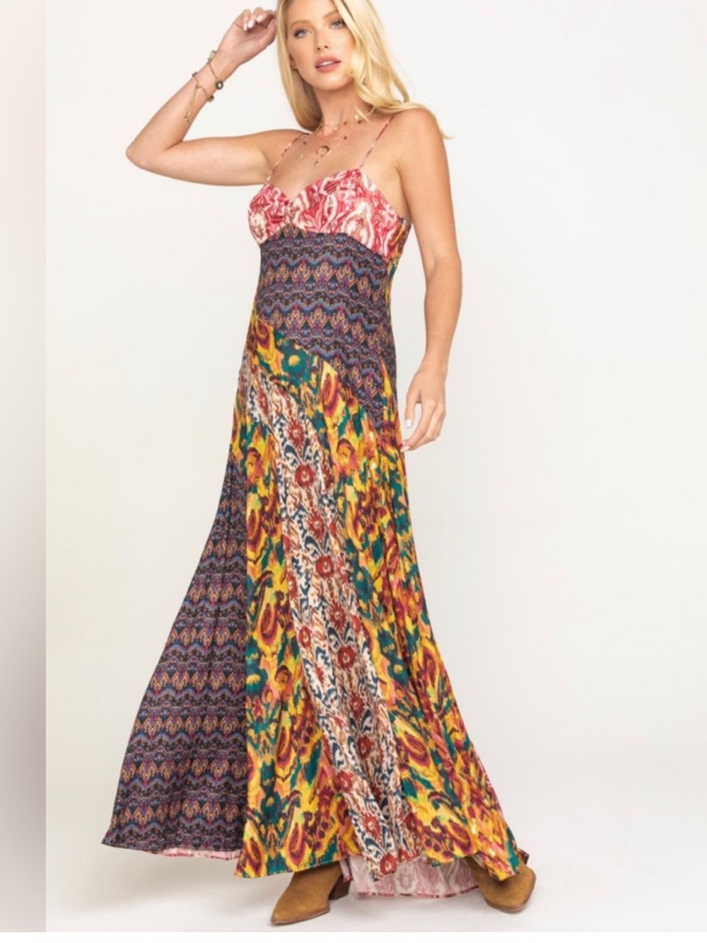 NWT Free People Holiday Hero Maxi Dress